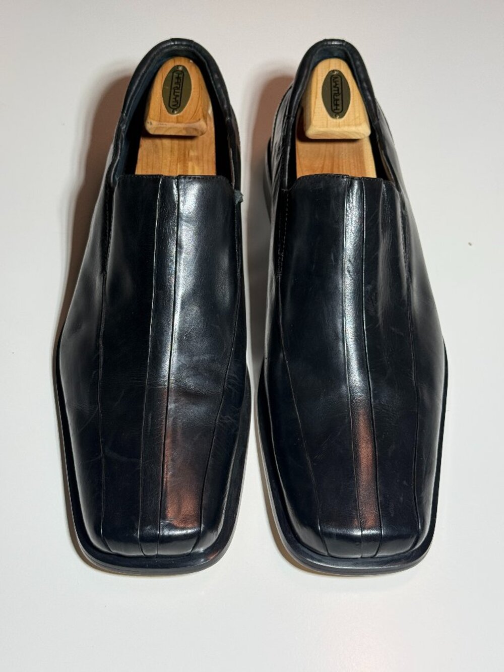 Giorgio Brutini Private Collection Men's Black All Leather Slip-On Loafer US 13M